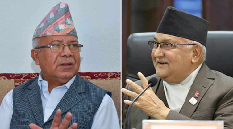 नेपाललाई राष्ट्रपतिको उम्मेदवार बन्न ओलीको प्रस्ताव